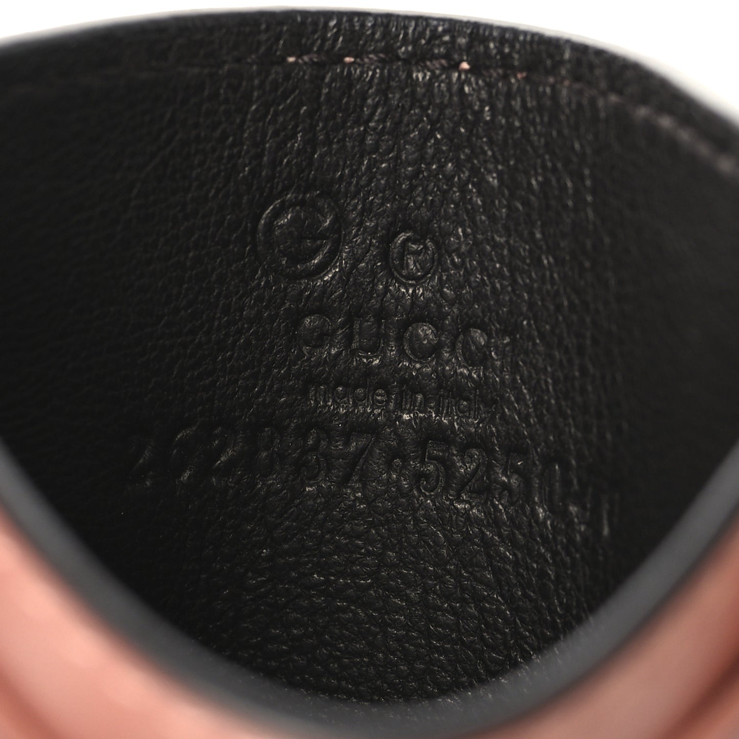 Microguccissima Card Holder Soft Pink