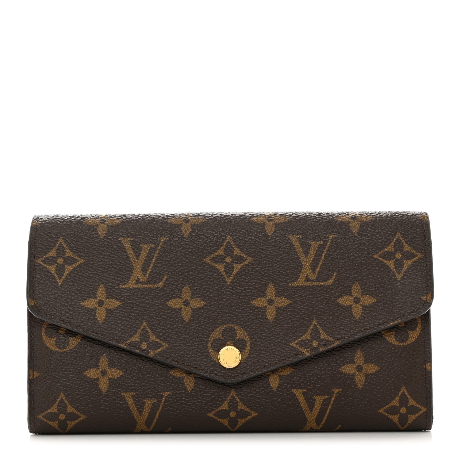 Louis Vuitton Monogram Sarah Wallet NM Coquelicot 1 of 6
