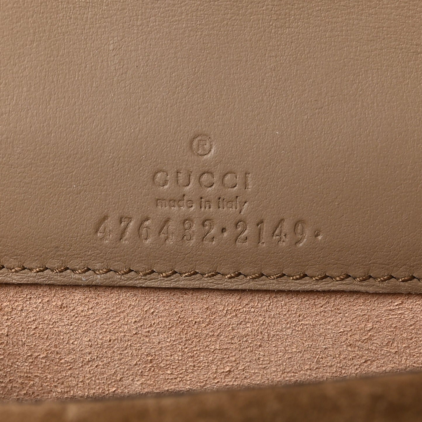 GG Supreme Monogram Super Mini Dionysus Shoulder Bag Taupe