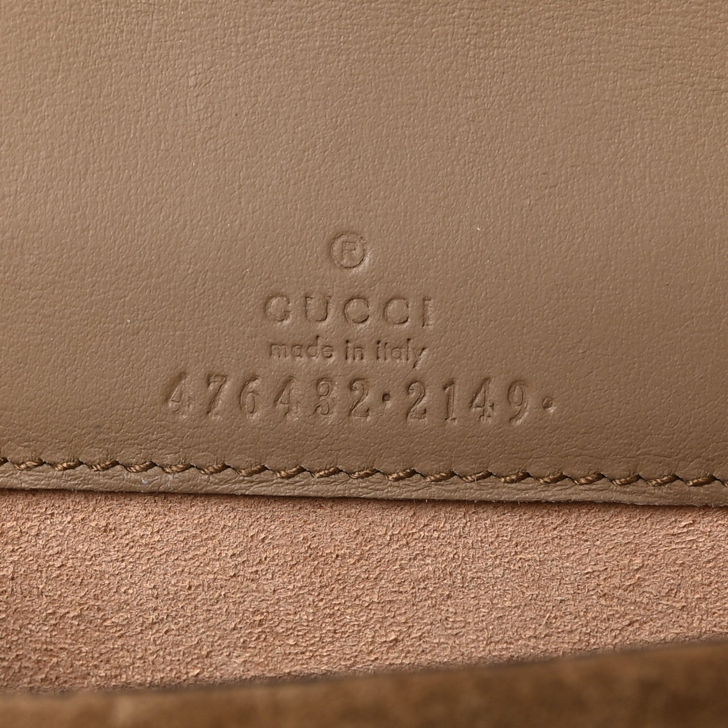 Gucci GG Supreme Monogram Super Mini Dionysus Shoulder Bag Taupe 6 of 9