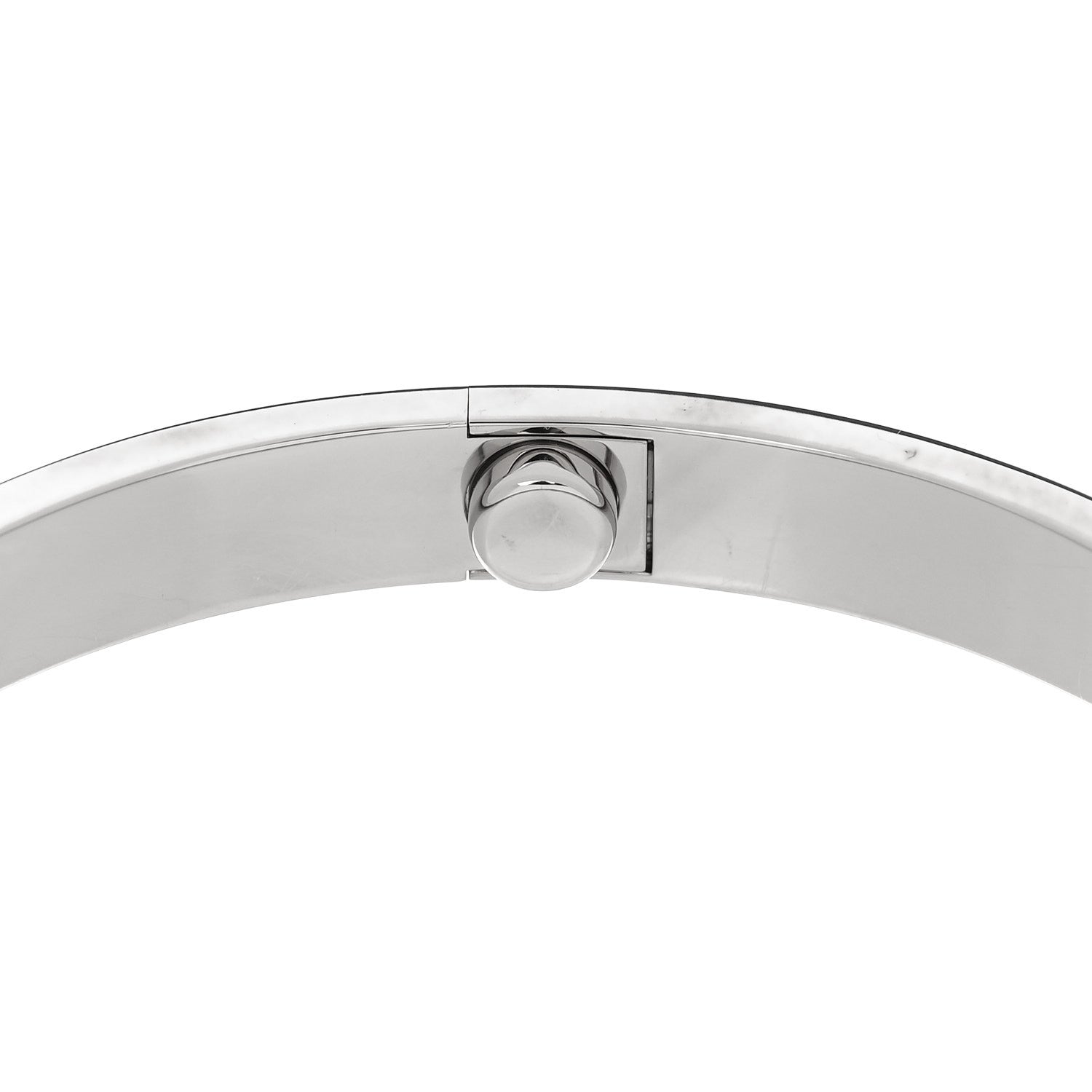 Cartier 18K White Gold LOVE Bracelet 18 8 of 9