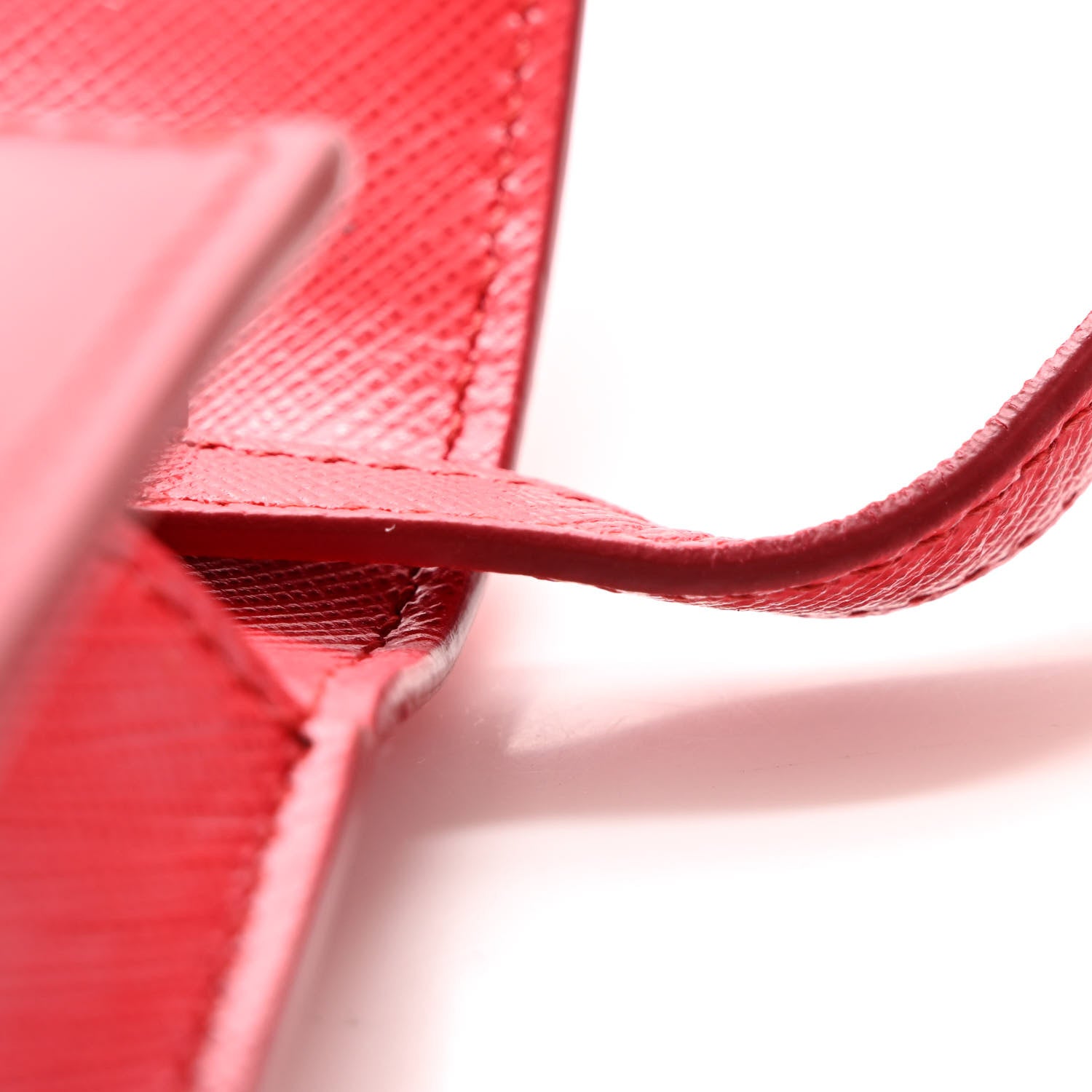 Salvatore Ferragamo Saffiano Vera Bow Crossbody Belt Bag Red 17 of 19
