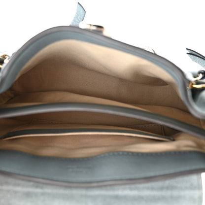 Chloe Calfskin Mini Faye Day Shoulder Bag Cloudy Blue 5 of 13