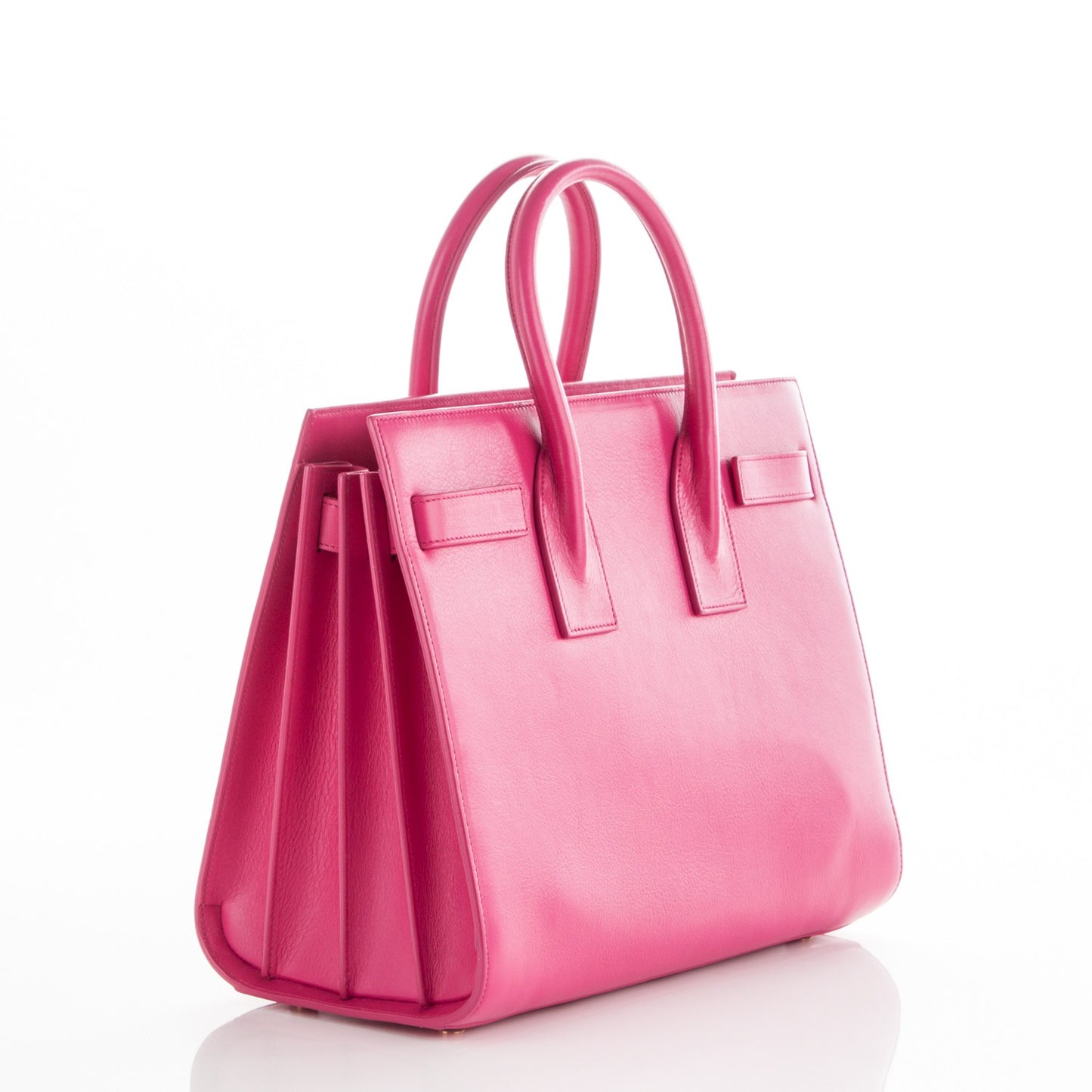 Calfskin Small Sac De Jour Lipstick Fuchsia