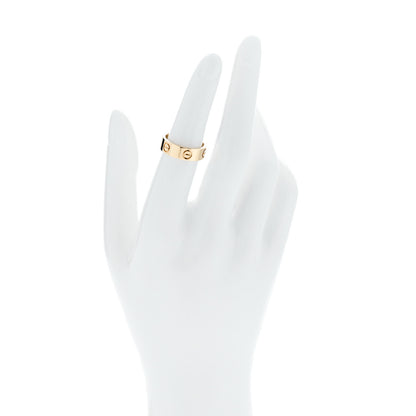 Cartier 18K Yellow Gold 5.5mm LOVE Ring 51 5.75 2 of 5