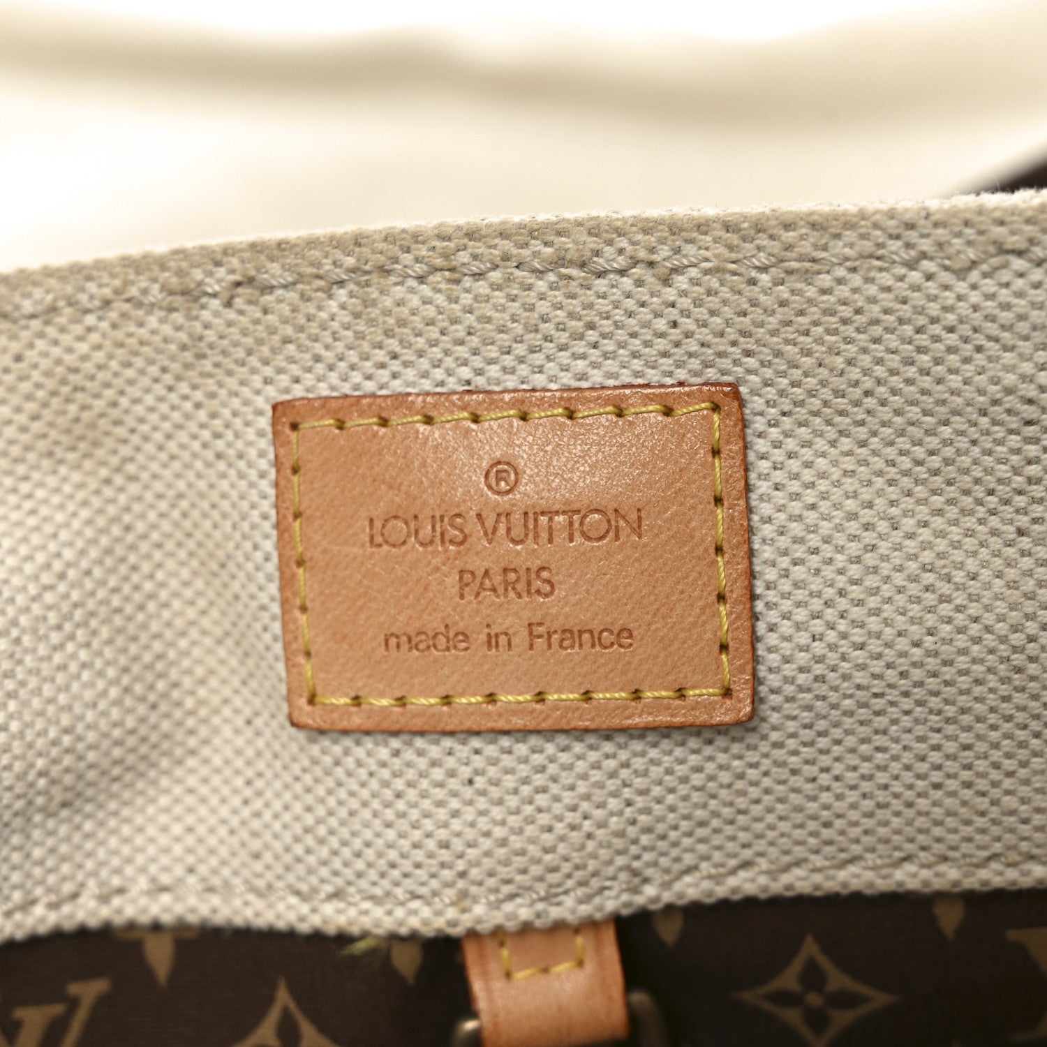 Louis Vuitton Toile Globe Shopper Cabas MM Blue 6 of 9