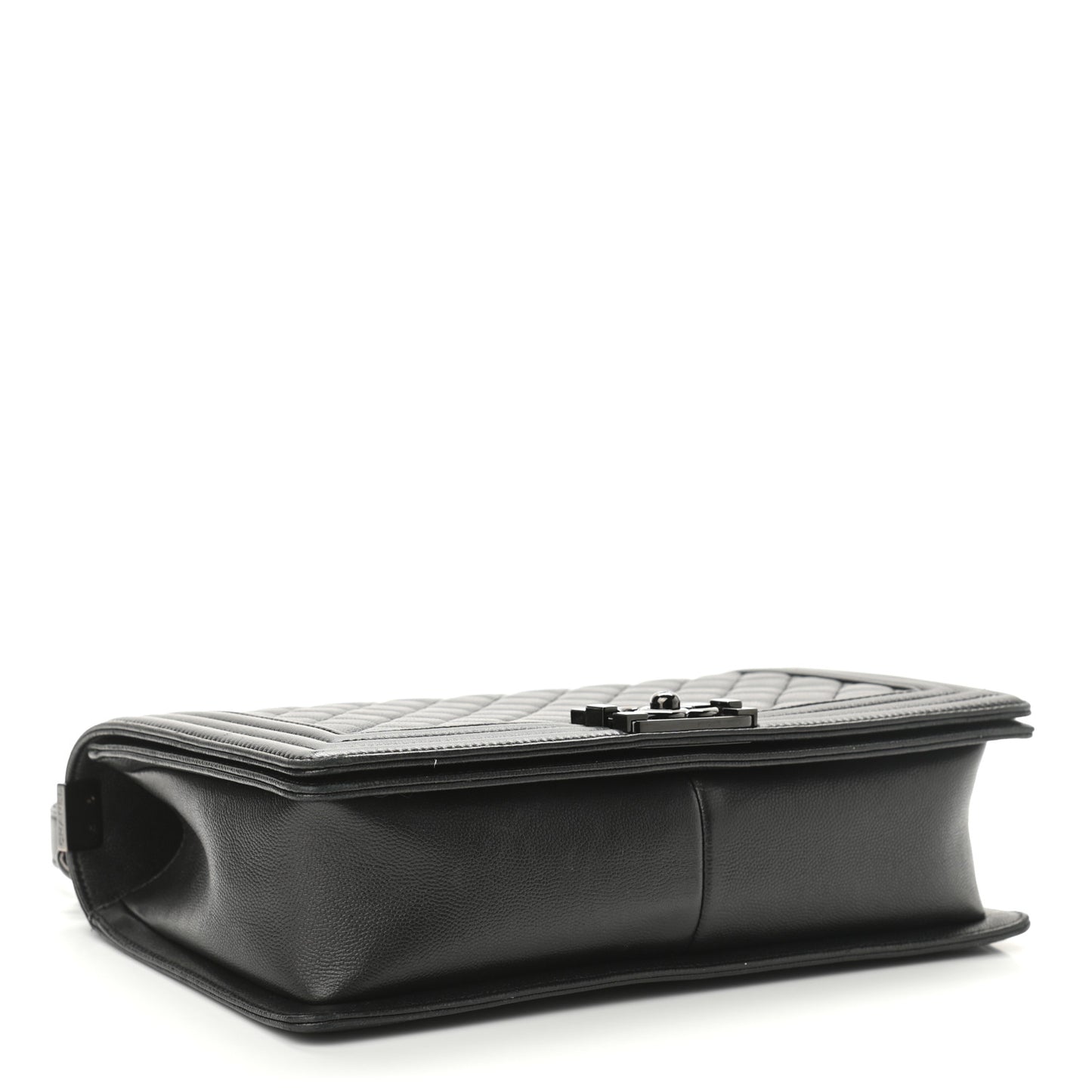 Caviar Quilted New Medium Boy Flap So Black