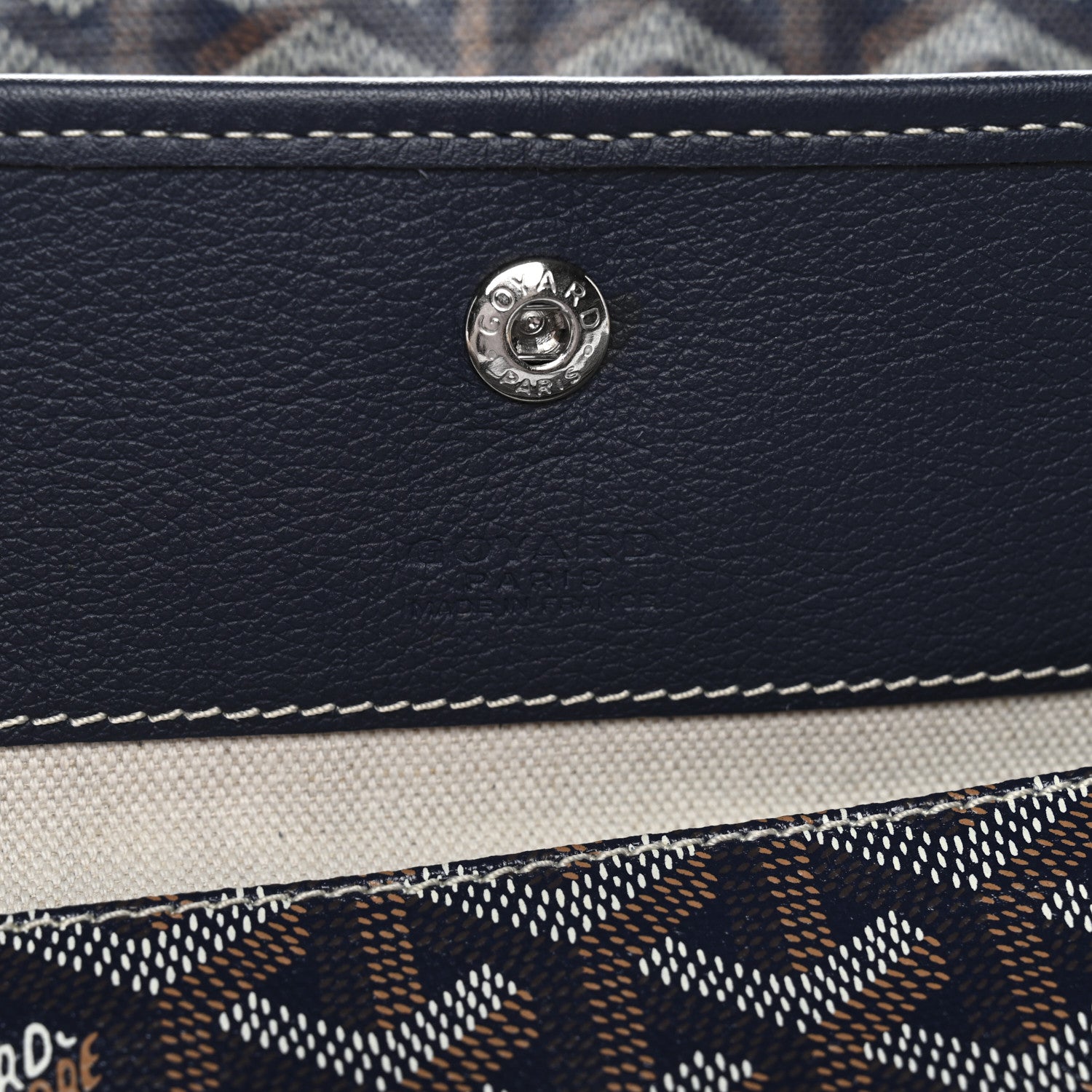 Goyard Goyardine Saint Louis GM Navy 6 of 12