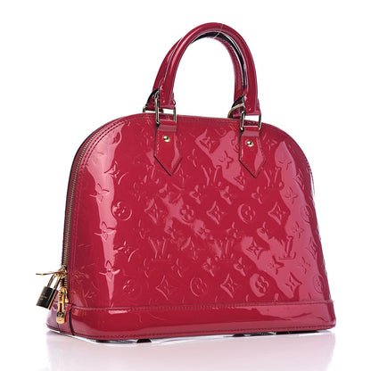 Louis Vuitton Vernis Alma PM Rose Indien 3 of 10