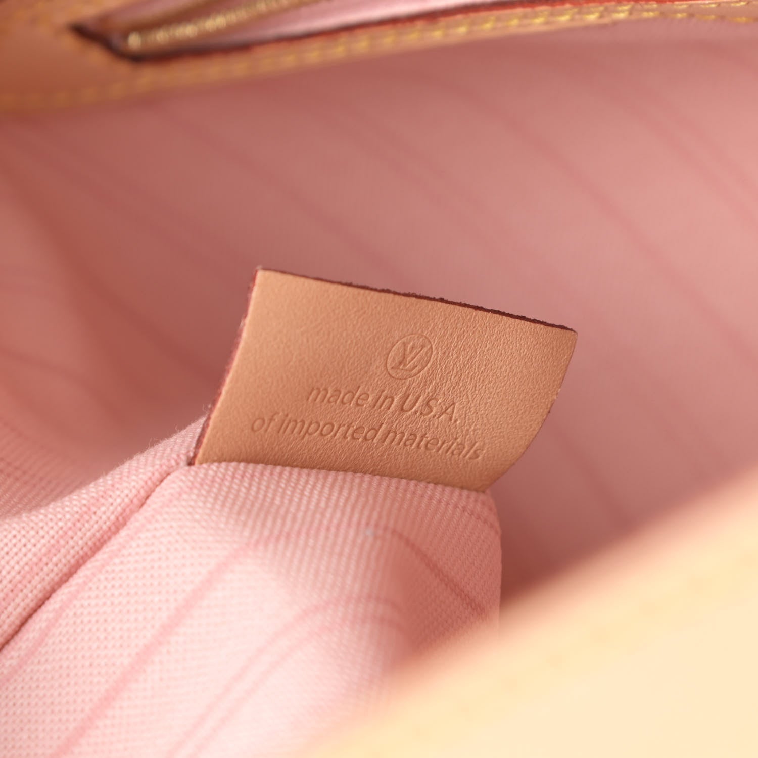 Louis Vuitton Damier Azur Delightful MM Rose Ballerine 6 of 12