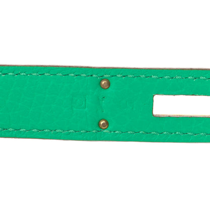 Hermes Taurillon Clemence Birkin 35 Menthe 7 of 14