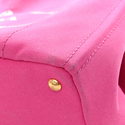Prada Canapa Small Logo Tote Fuxia 11 of 19