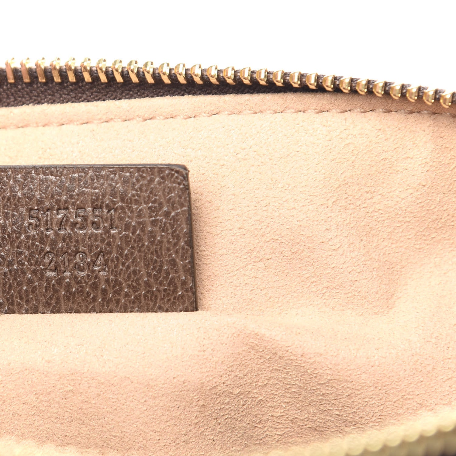 Gucci GG Supreme Monogram Large Ophidia Pouch Clutch Brown 7 of 8