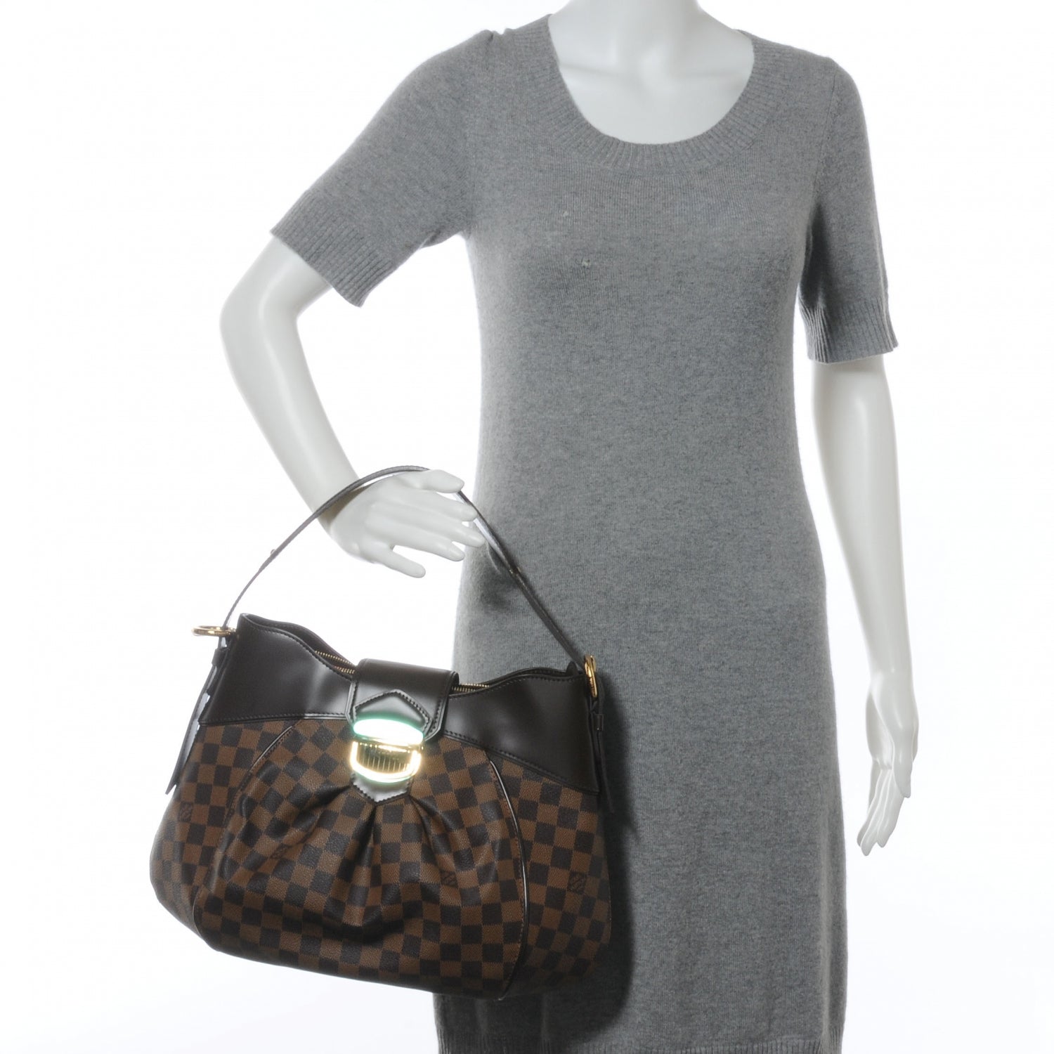 Louis Vuitton Damier Sistina MM 2 of 7