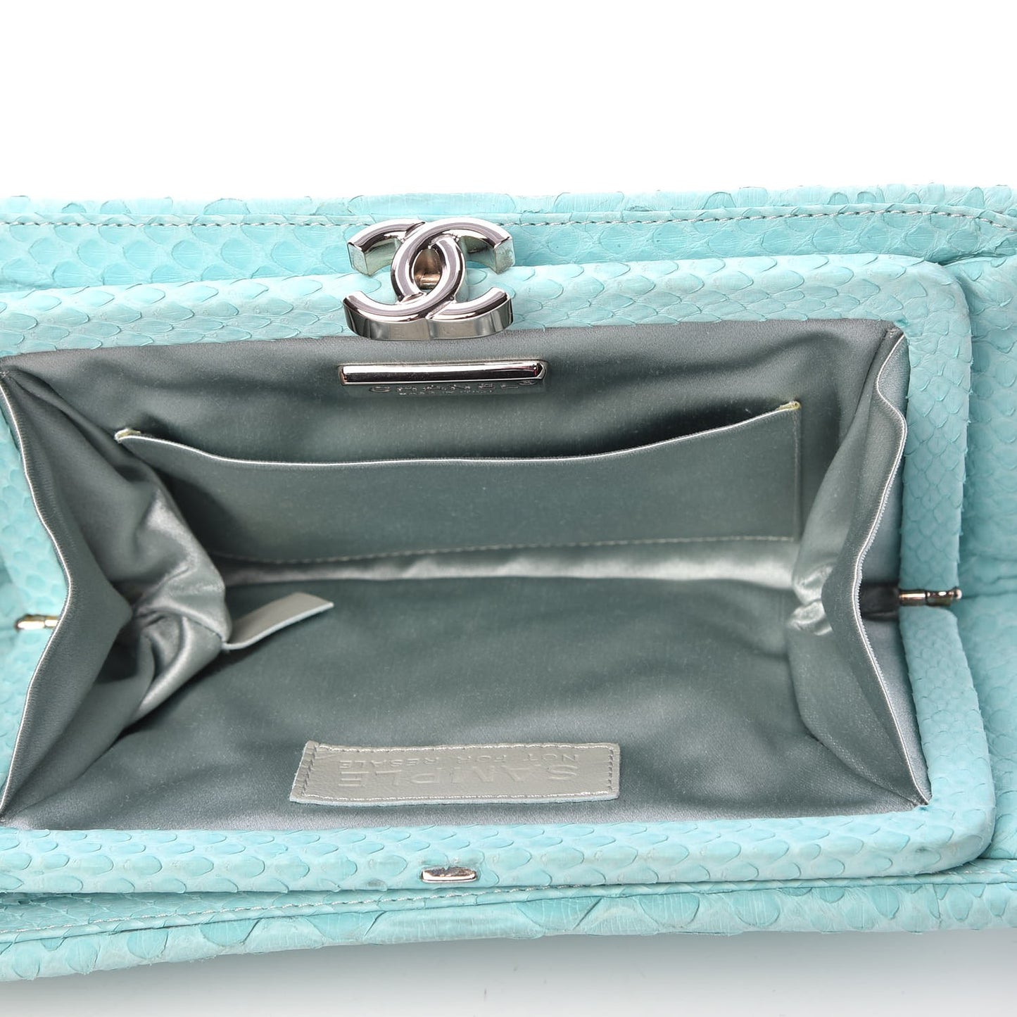Python Timeless Clutch Blue