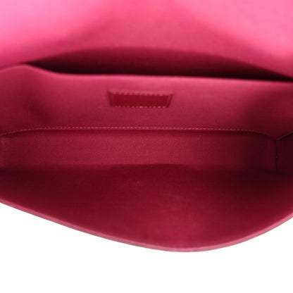 Louis Vuitton Vernis Felicie Chain Wallet Magenta 9 of 11