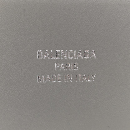 Balenciaga Smooth Calfskin Mini Hampton Carry All Bag Grey 6 of 10