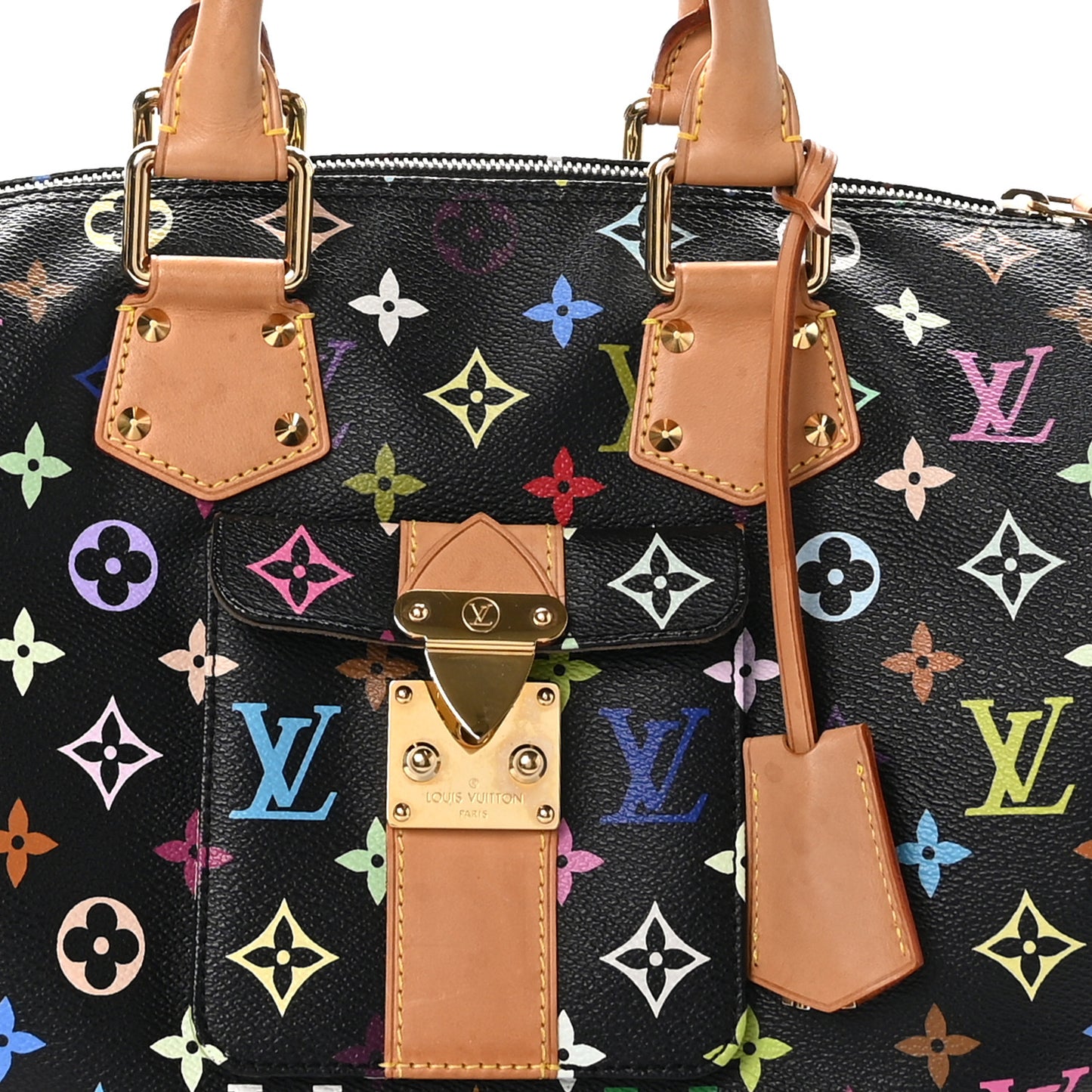 Monogram Multicolor Speedy 30 Black