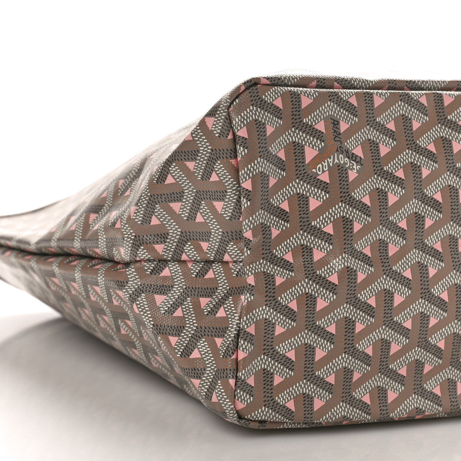 Goyard Goyardine Saint Louis Claire Voie PM Grege Powder Pink 9 of 10
