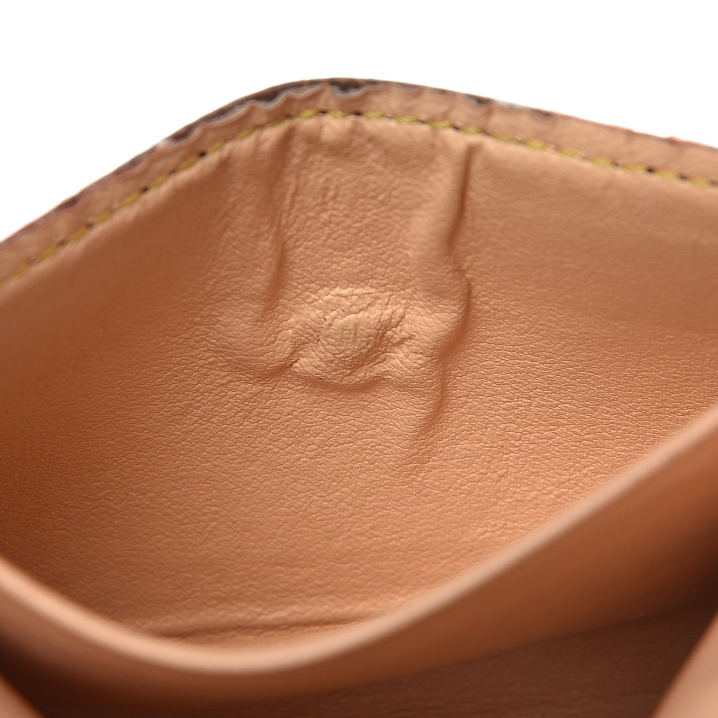 Monogram Multicolor Business Card Holder Black