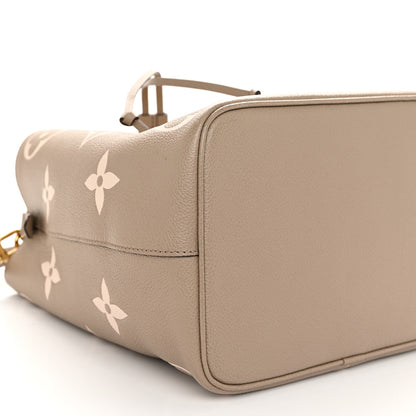 Louis Vuitton Empreinte Monogram Giant Neonoe MM Tourterelle Creme 9 of 10