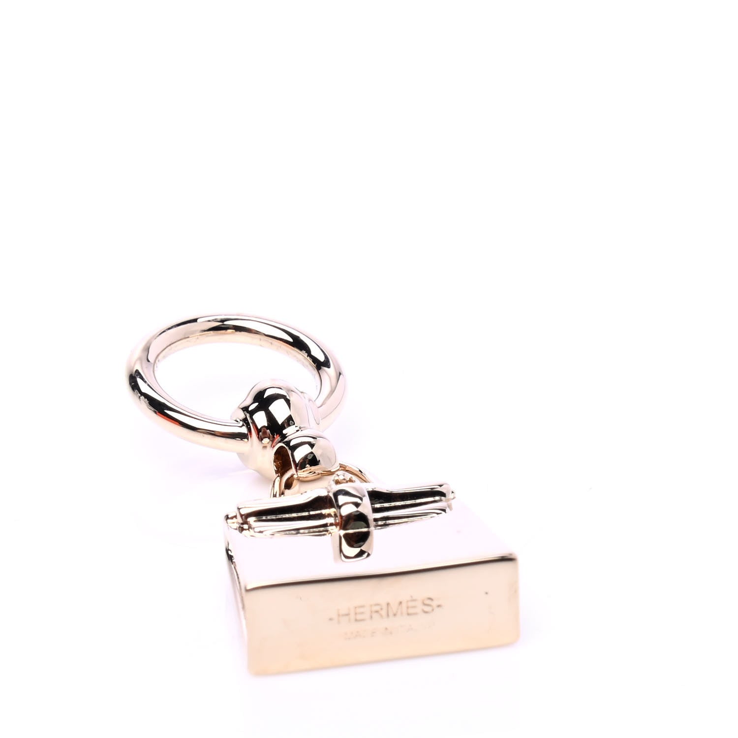 Hermes Permabrass Mini Kelly Twilly Ring 3 of 4
