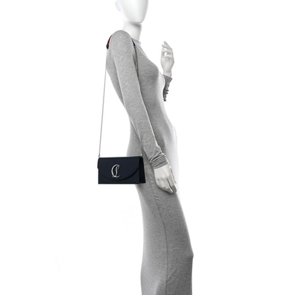 Christian Louboutin Calfskin Loubi54 Crossbody Clutch Marine 2 of 10