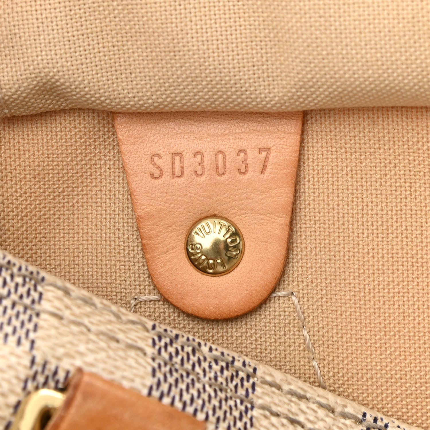 Louis Vuitton Damier Azur Speedy 30 6 of 13