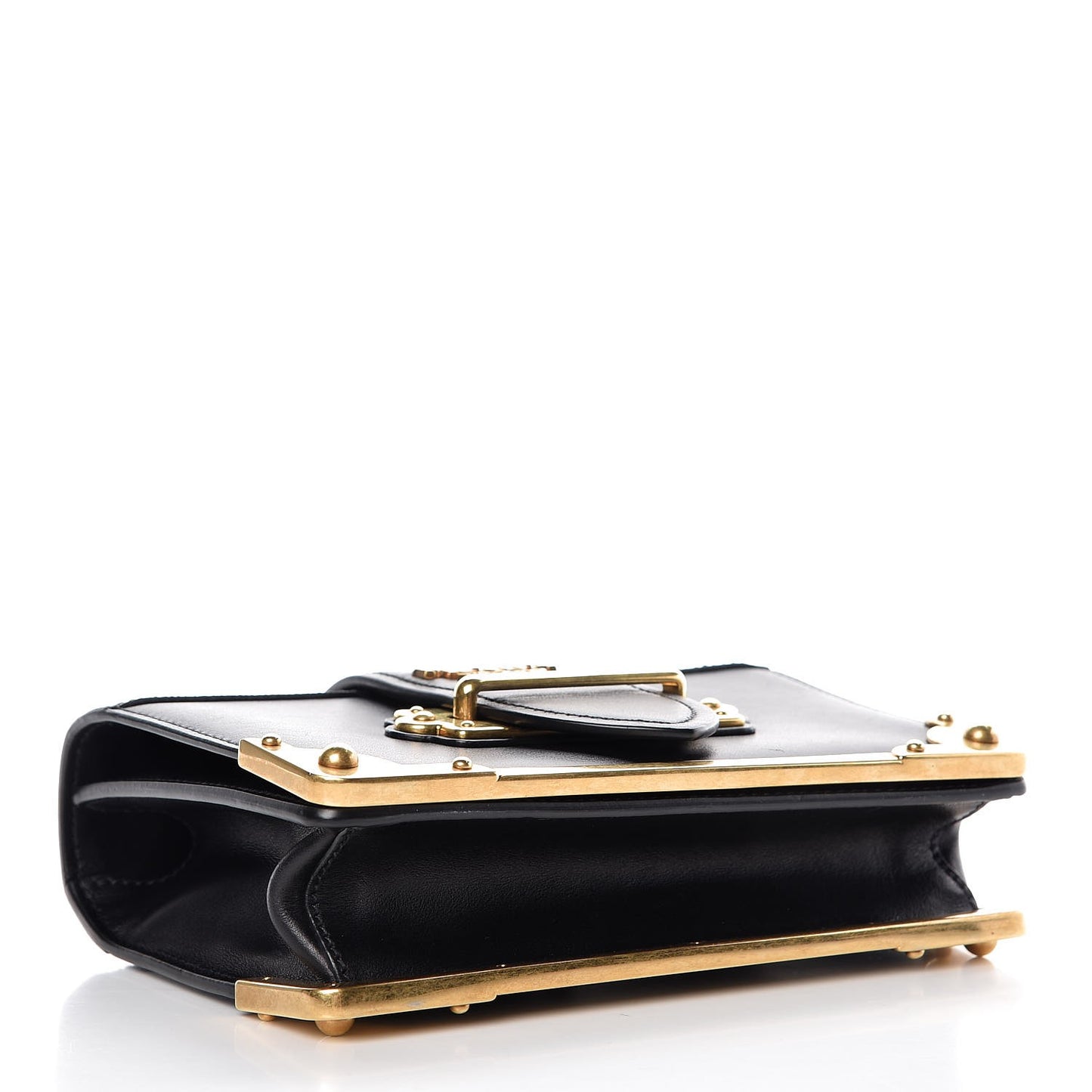 City Calf Saffiano Cahier Bag Black