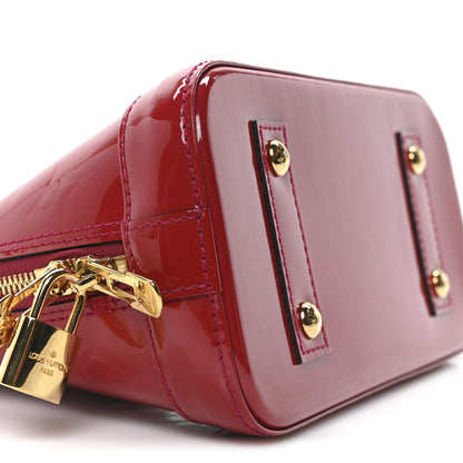 Louis Vuitton Vernis Alma BB Rose Indien 8 of 9