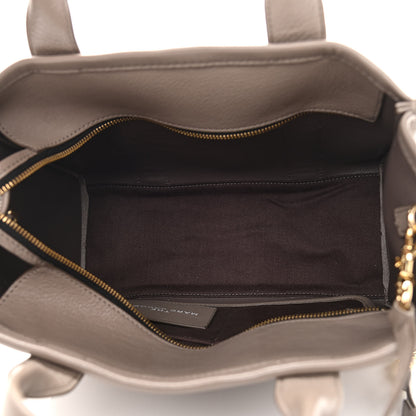 Marc Jacobs Grained Calfskin Medium The Tote Bag Taupe 5 of 11