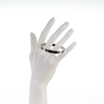 Cartier 18K White Gold LOVE Bracelet 16 2 of 6