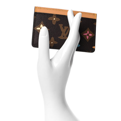 Louis Vuitton Monogram Craggy Card Holder Chocolate 2 of 7