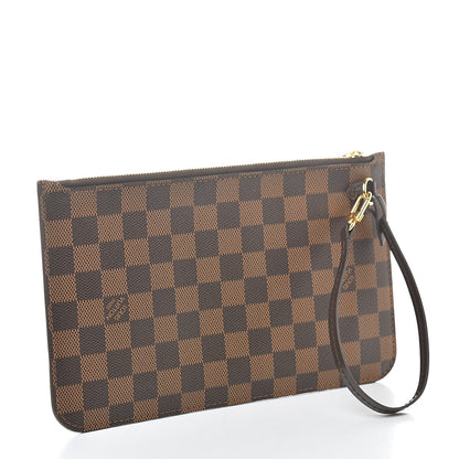 Louis Vuitton Damier Ebene Neverfull MM GM Pochette 3 of 8