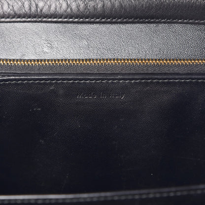 Celine Box Calfskin Medium Classic Box Flap Bag Black 7 of 17