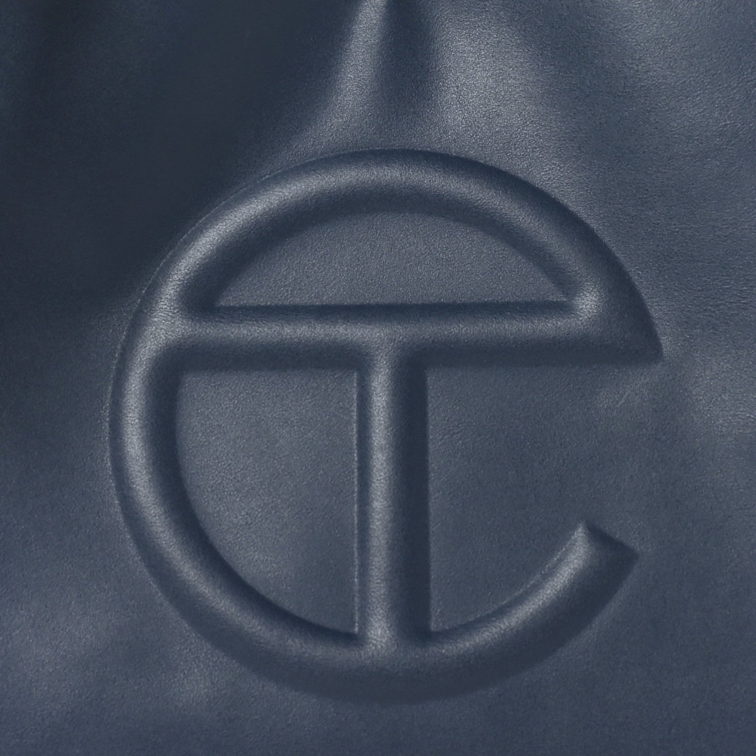 Telfar Vegan Leather Medium Shopping Bag Navy 7 of 9