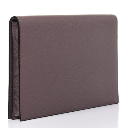 Valentino Garavani Grainy Calfskin Vlogo Signature Pouch Clay 3 of 10