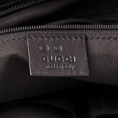Gucci GG Monogram Web Flat Messenger Floral Bag Dark Brown 8 of 9