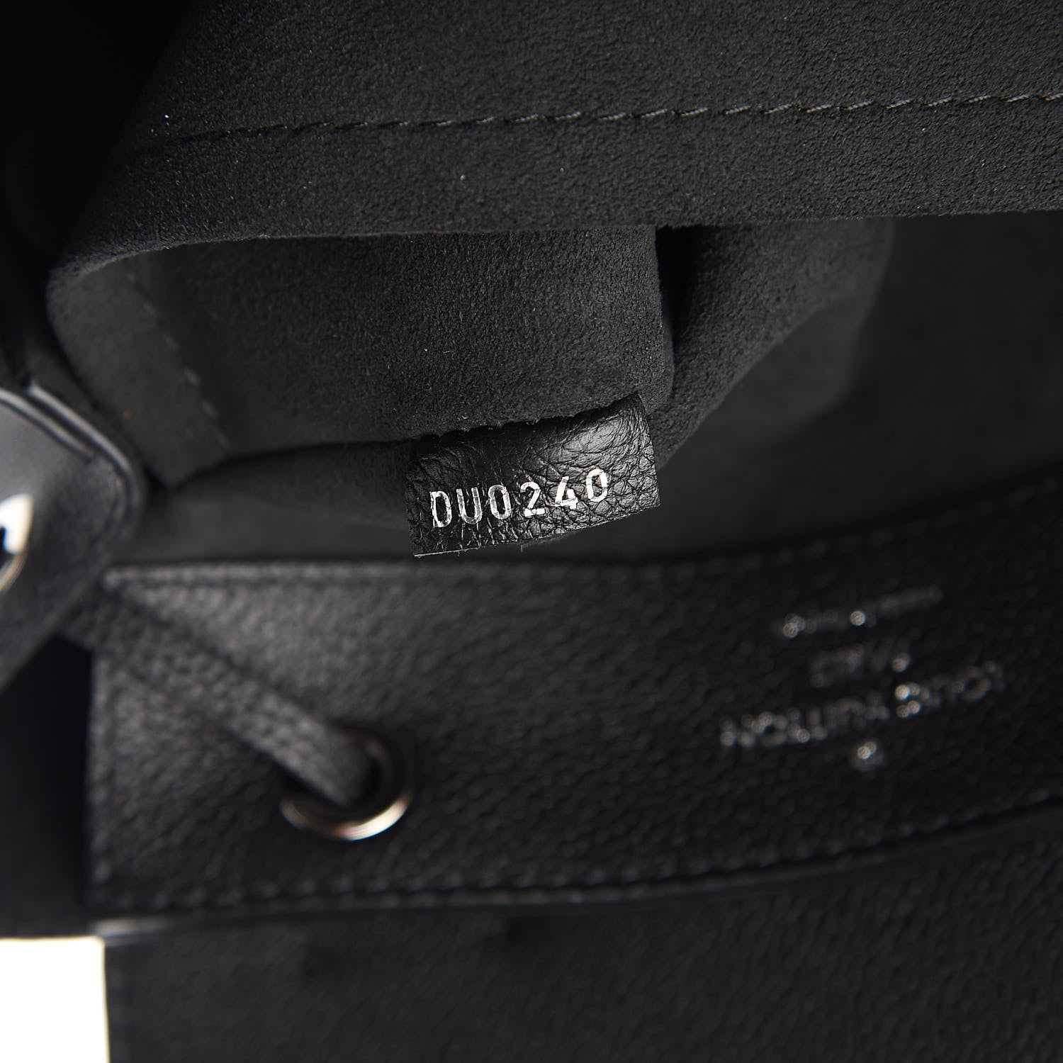 Louis Vuitton Calfskin Lockme Backpack Black 7 of 10