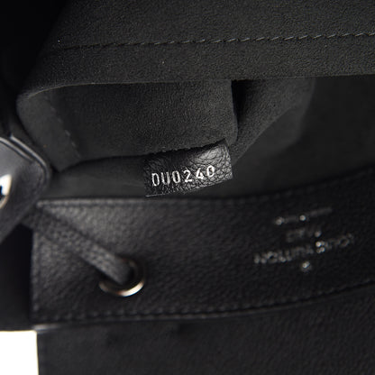 Louis Vuitton Calfskin Lockme Backpack Black 7 of 10