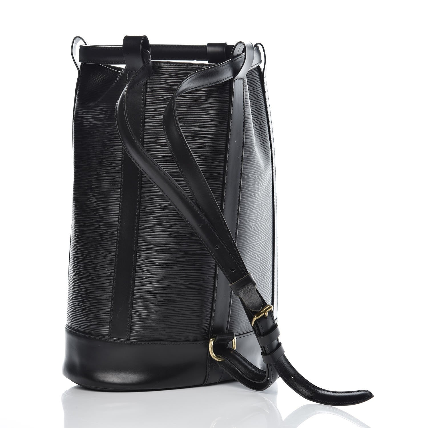 Louis Vuitton Epi Randonnee PM Black 3 of 7