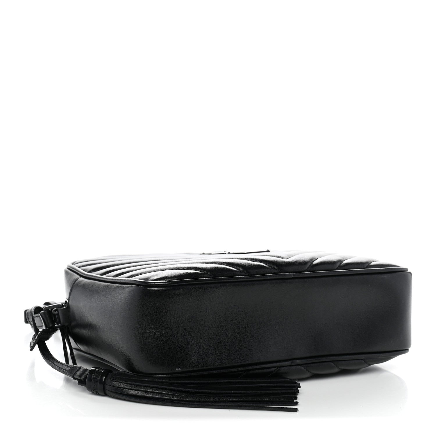 Saint Laurent Calfskin Matelasse Monogram Monochrome Lou Camera