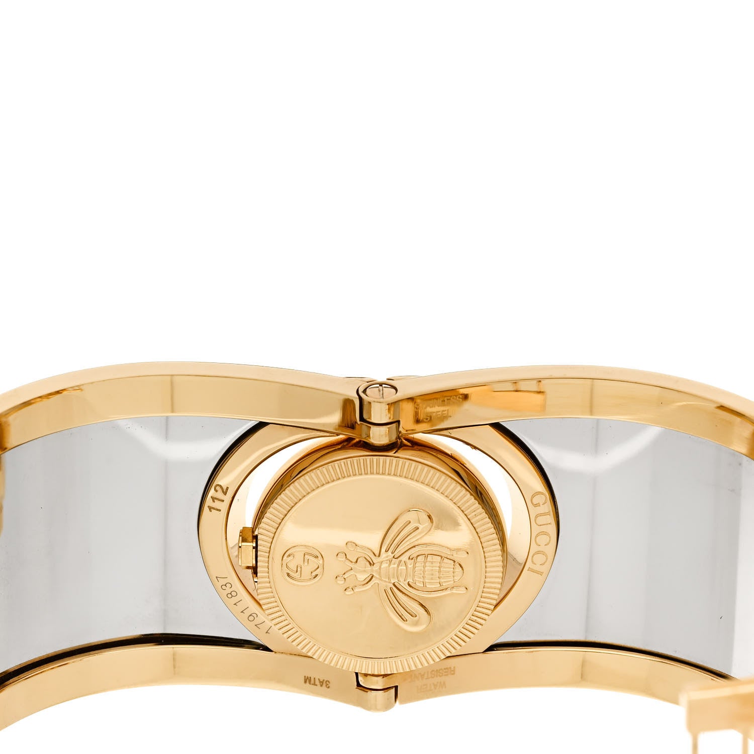 Gucci Stainless Steel Canvas 33mm Twirl GG Supreme Blooms Quartz Watch 4 of 4