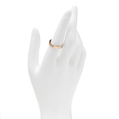 Cartier 18K Pink Gold 3.5mm LOVE Wedding Band Ring 56 7.5 2 of 5