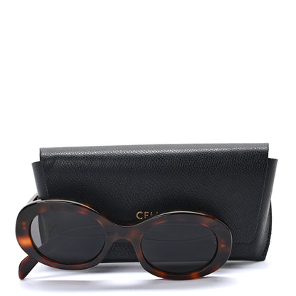 Celine Acetate Triomphe 01 Sunglasses CL 40194U Tortoise 8 of 8