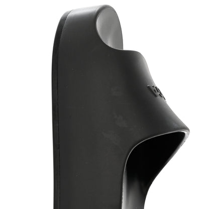 Balenciaga Rubber Chunky Platform Slide Sandals 38 Black 8 of 9
