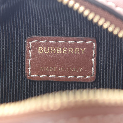 Burberry Canvas Calfskin Louise Bag Natural 7 of 8
