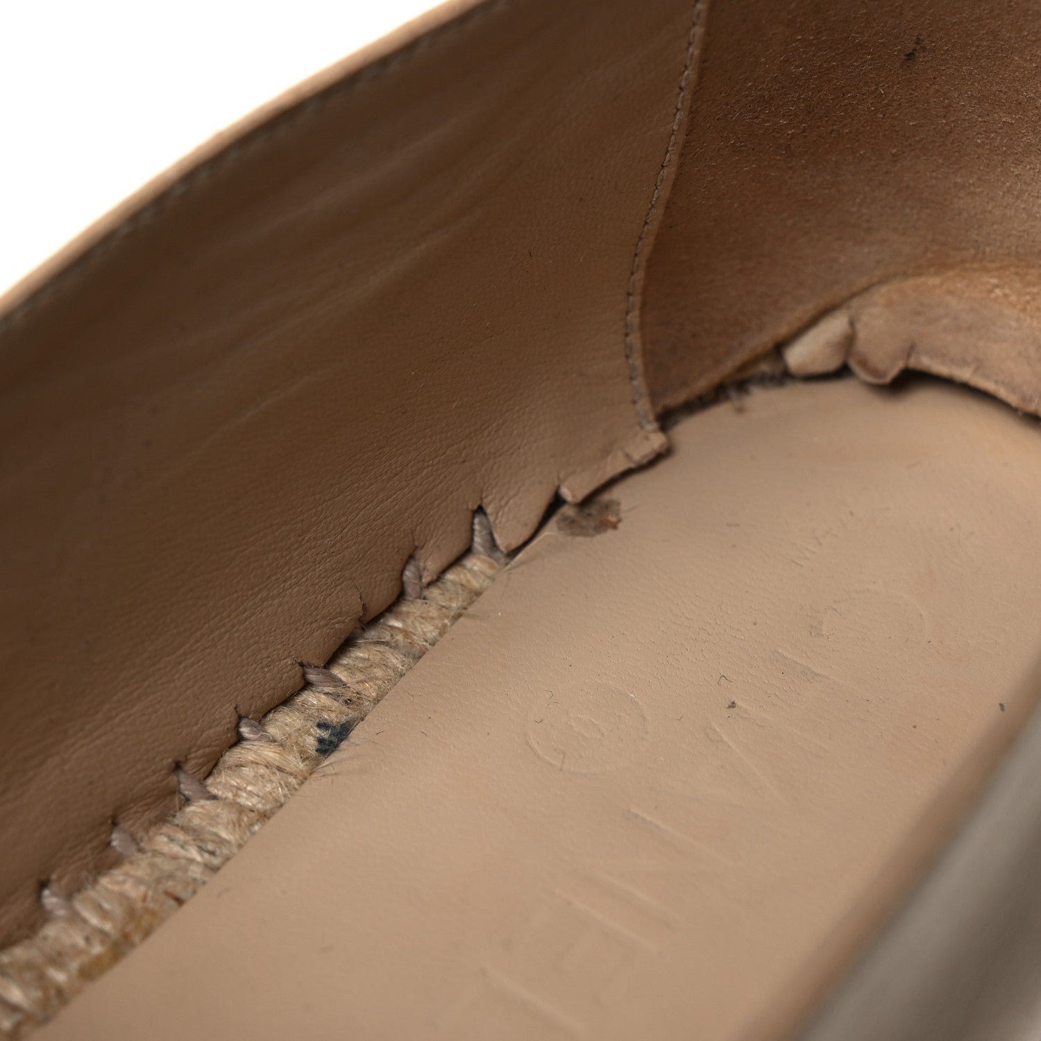 Chanel Lambskin CC Espadrilles 40 Beige Black 12 of 14