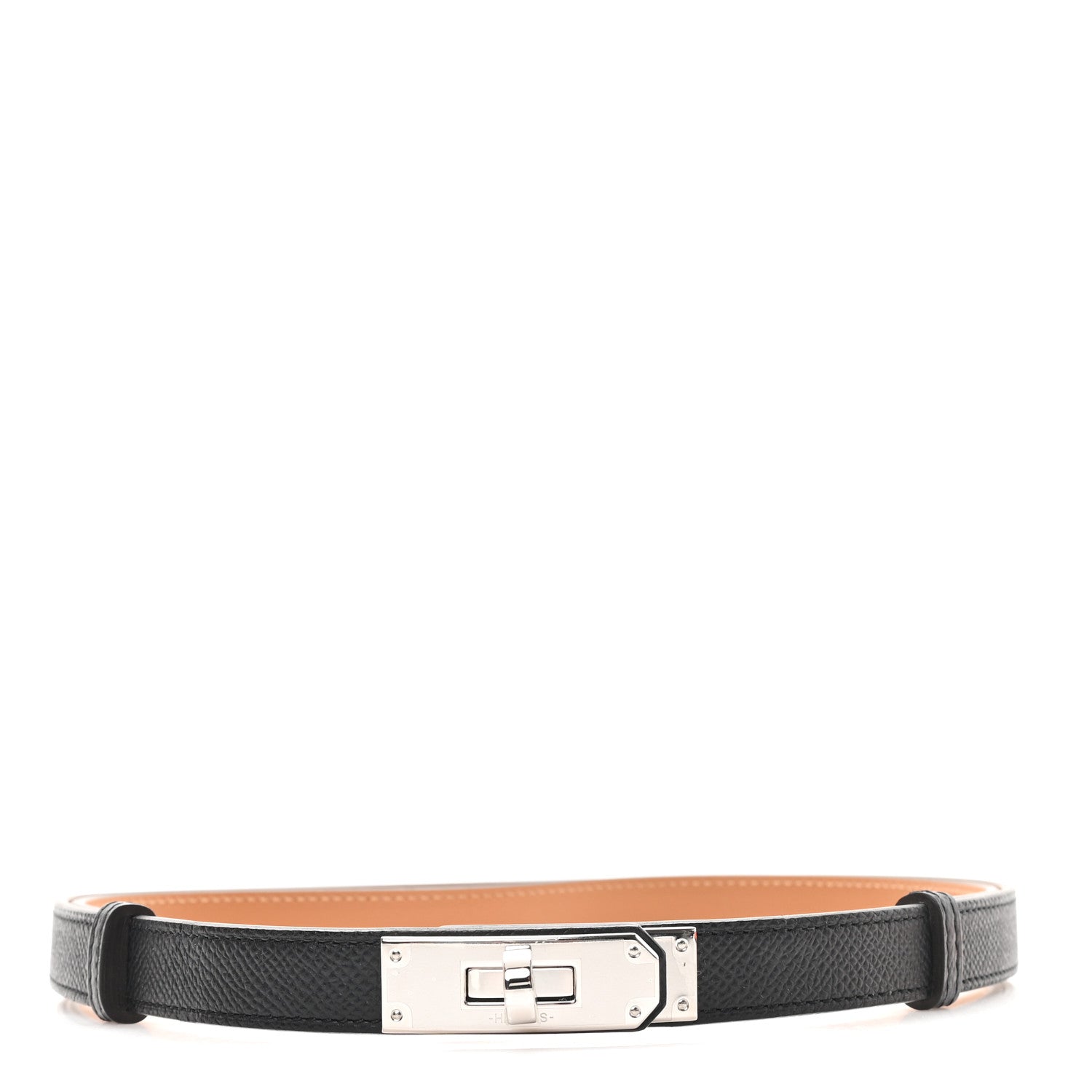 Hermes Epsom Kelly Belt Black 1 of 4