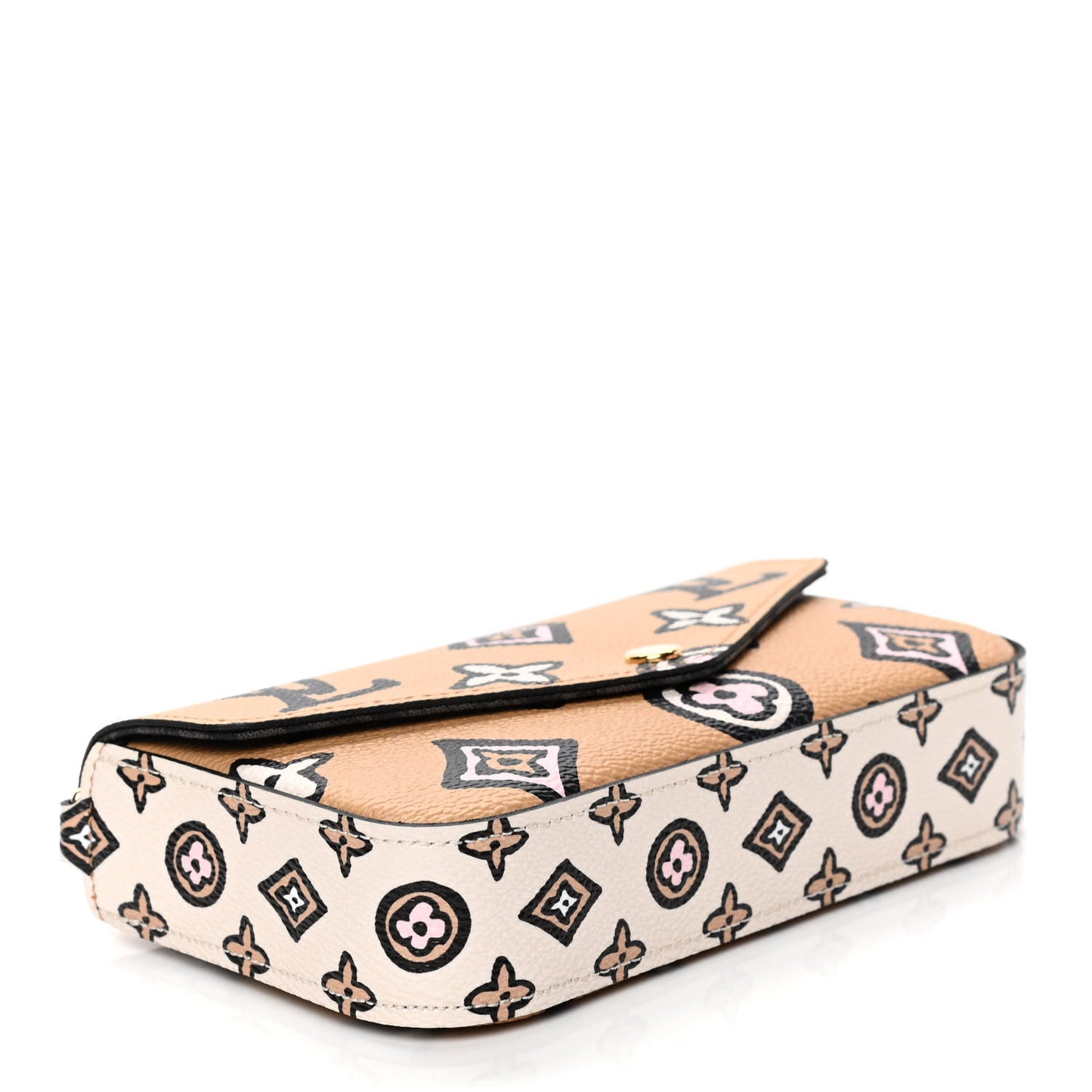 Monogram Wild At Heart Felicie Strap & Go Arizona Creme